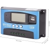 Kontroler paneli słonecznych 30 A 2xUSB [13250000467]